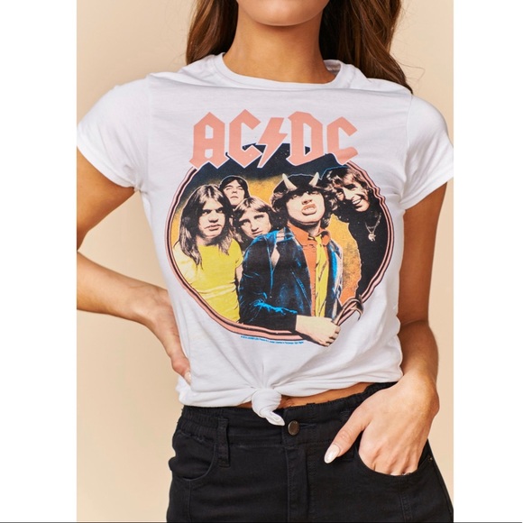 Tops - AC/DC band tee